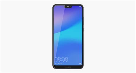 Realistic Huawei P20 Lite 3d Model Turbosquid 1269774