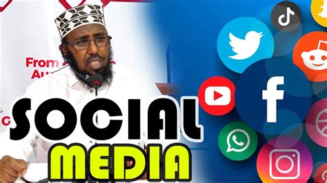 FURSADA DHALIN YARANIMO IYO DHIBAATADA SOCIAL MEDIA Sh Ibrahim Xirsi