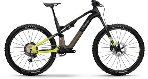 Haibike Lyke Cf Carbon Sand Lime Gloss Vtt Tout Suspendu