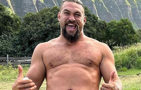 Nearly Nude Jason Momoa Bares His Assets In New Video
