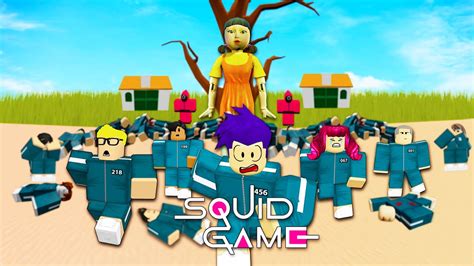 Roblox Squid Game Funny Moments With Xpertthief Youtube