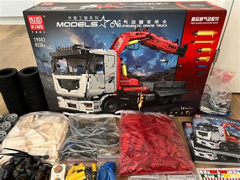 Mould King 19002 Pneumatic Crane Truck Kaufen Auf Ricardo