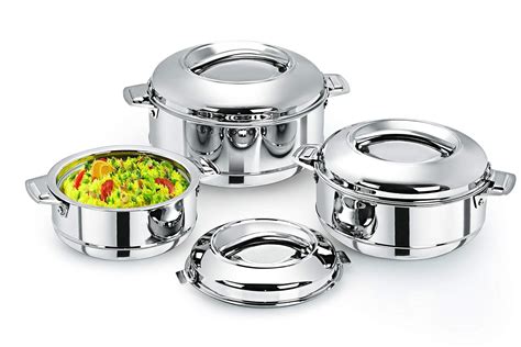 ESTEELO Sleek 1000 1500 2500 Ml S S Hot Pot Amazon In Home Kitchen