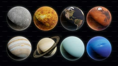 A series of images of different planets photo – Space Image on Unsplash