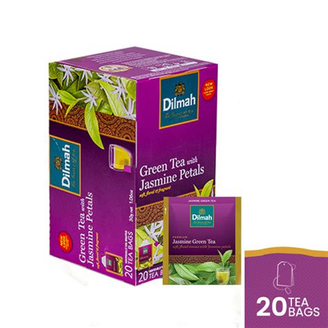 Jual Dilmah Green Tea Jasmine Teh Celup Envelope S Jakarta