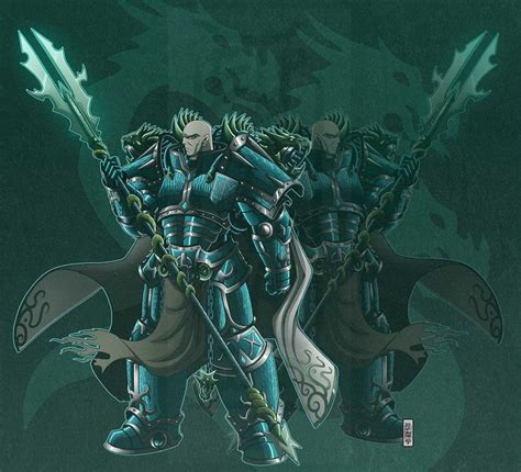 Alpharius And Omegon Primarch Of The Alpha Legion Th Charles