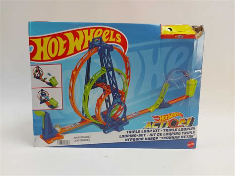 HOT WHEELS track builder tory Wyrzutnia POTRÓJNA PĘTLA GLC F HE Kobyłka OLX pl