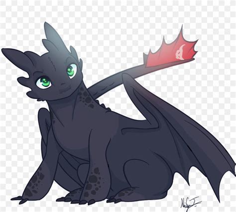 Toothless Cat Dragon Fan Art Png 1000x900px Watercolor Cartoon