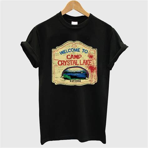 Welcome To Camp Crystal Lake T Shirt