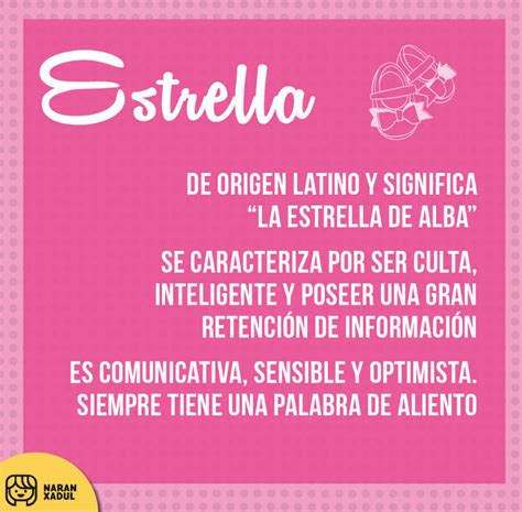 Significado Del Nombre Estrella