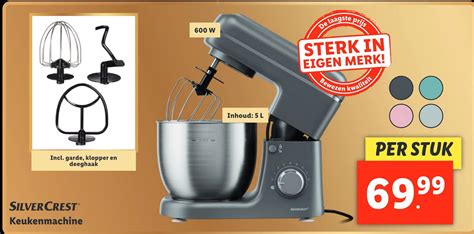 Silvercrest Keukenmachine Aanbieding Bij Lidl