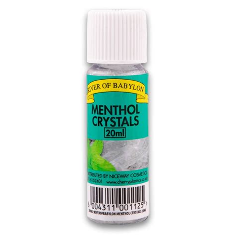 menthol crystals ml cura pharm