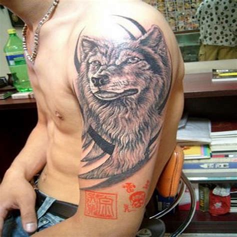 Wolf Tattoos For Shoulder Tattooimages Biz