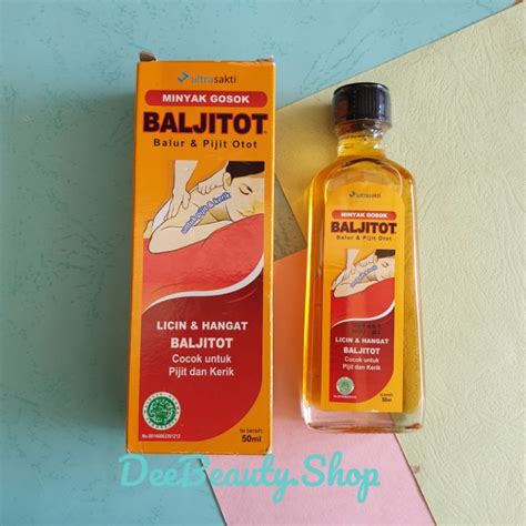 Jual Baljitot Minyak Gosok 50mL Shopee Indonesia