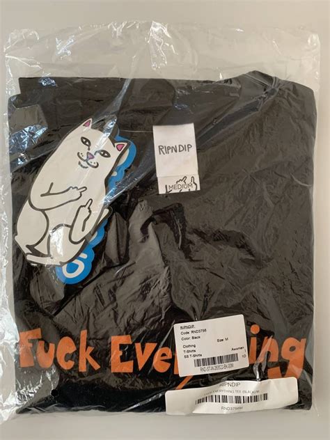 RIPNDIP Fuck Everything Tee イラストキャラクター 売買されたオークション情報yahooの商品情報を