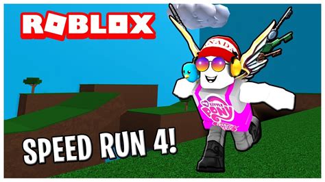 Roblox Speed Run Complete All Level With A Timer Youtube