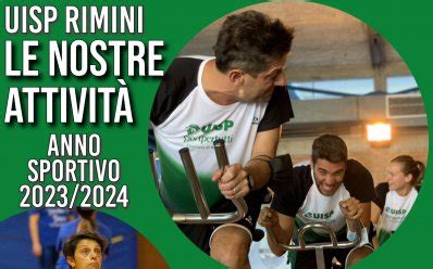 UISP Rimini Uisp Rimini Anno Sportivo 2023 2024 Si Riparte