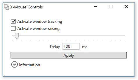 Xmouse Controls — Joel Purra