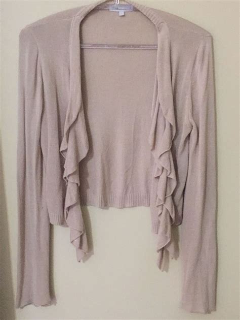 Casaquinho Nude Casaco Feminino Le Lis Blanc Usado Enjoei