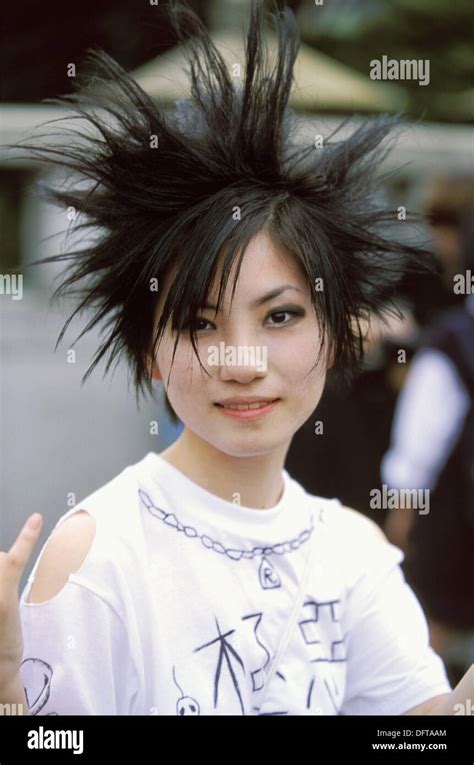 Fashion Girls Harajuku Tokyo Japan Stock Photo Alamy