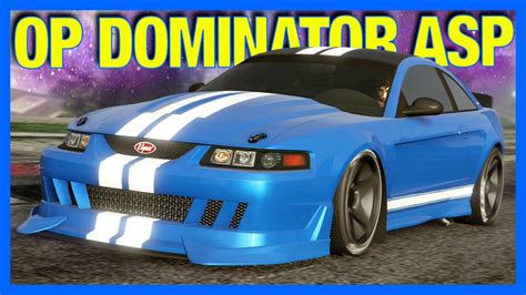 Gta 5 Online Fastest Vapid Dominator Asp Customization Gta Online