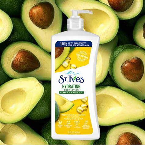 St Ives Daily Hydrating Vitamin E Avocado Body Lotion 621ml The