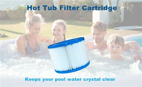 Amazon HQRP 4pcs Type S1 Spa Hot Tub Pool Filters Replacement For Intex 29001E 29011E