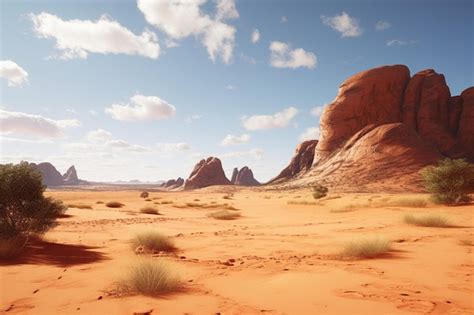 Premium AI Image | Desert Landscapes in Australia