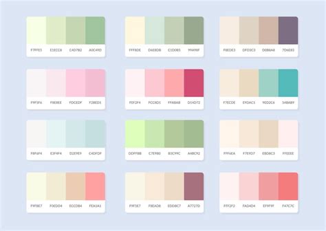 Premium Vector Pantone Colour Palette Catalog Samples In Rgb Hex