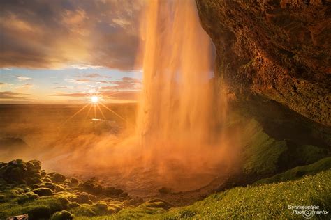 Seljalandsfoss at Sunset | Waterfalls | Iceland | Europe | Synnatschke ...