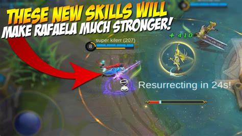 Rafaela Rework Gameplay Mobile Legends Youtube