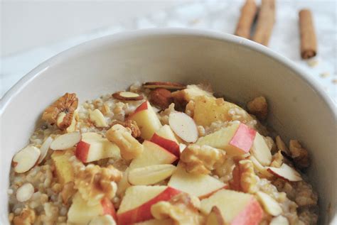 Irish Steel Cut Oatmeal with Apples- Simple Recipe