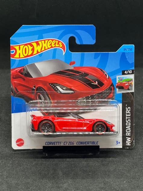 Hot Wheels Corvette C7 Z06 Convertible Red Carshoping