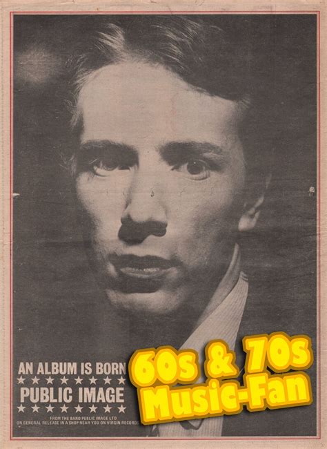 1978 Poster SEX Pistols PIL Public Image Ltd Original NME Johnny Rotton John Lydon Jim