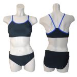 Durafast Elite Orion Work Out Bikini Black Blue Swimmaster