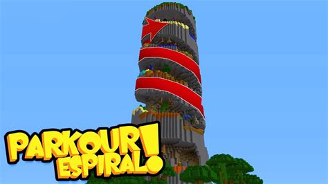 Minecraft Parkour Em Espiral ImpossÍvel Parkour Spiral 2