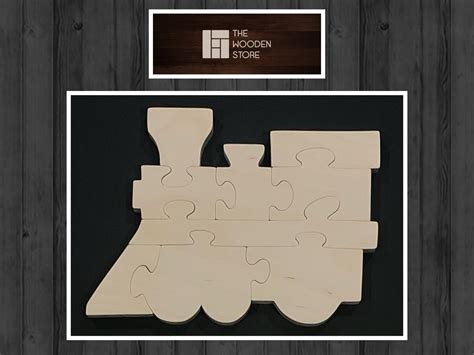 Train Puzzle | The Wooden Store