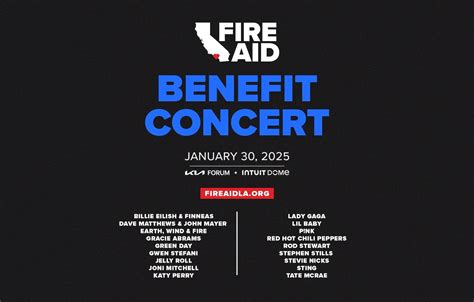 Lady Gaga Billie Eilish Joni Mitchell Red Hot Chili Peppers Green Day Ecco Il Cast Del Fire