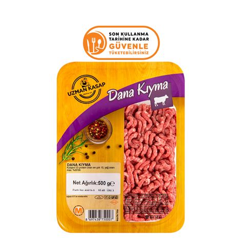 Uzman Kasap Dana Kıyma 500 G Migros