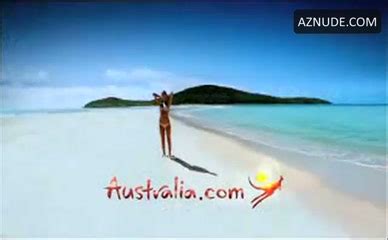 Lara Bingle Bikini Scene In Ashes Test Commercial AZNude