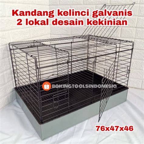 Jual Kandang Kelinci Galvanis Size M L Xl Shopee Indonesia