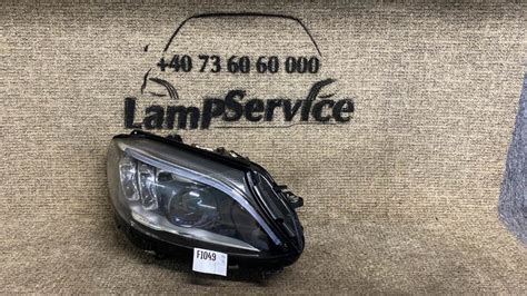 Mercedes C class 2018/2022 W205 facelift Фары Multibeam F1049 F1050