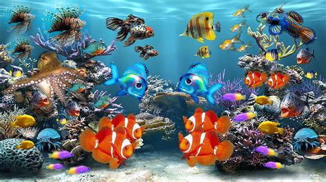 Haut 107 images fond d écran aquarium animé gratuit windows 11 fr