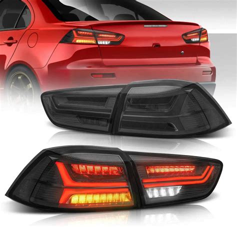 Montagem De Lanternas LED Para Mitsubishi Lancer Sinal De Giro