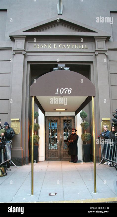 The Frank Campbell Funeral Home On Madison Avenue Where The Casket Of