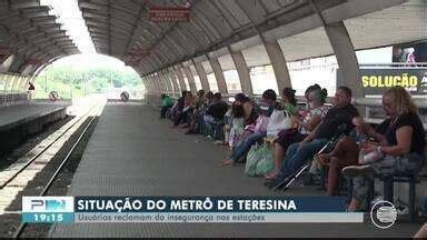 PITV 2ª Edição Usuários reclamam da falta de segurança em estação do