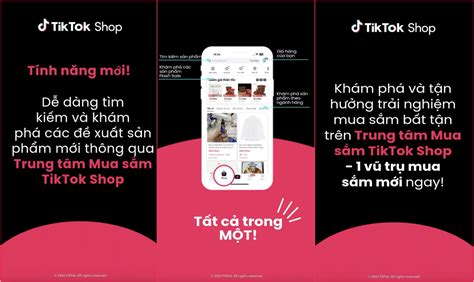 TikTok Shop chính thức ra mắt tính năng Trung tâm Mua sắm đơn giản hóa