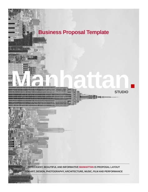 Manhattan Business Proposal by Refresh | Studio - Issuu