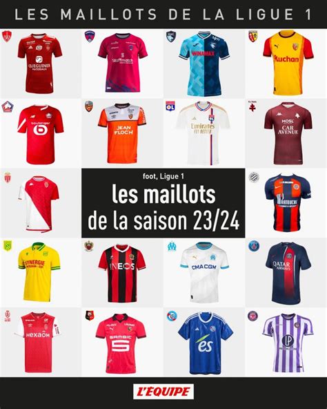 Coup Dœil Sur Les Nouveaux Maillots De Ligue 1 Déjà Connus🍄 Jogue 1x E