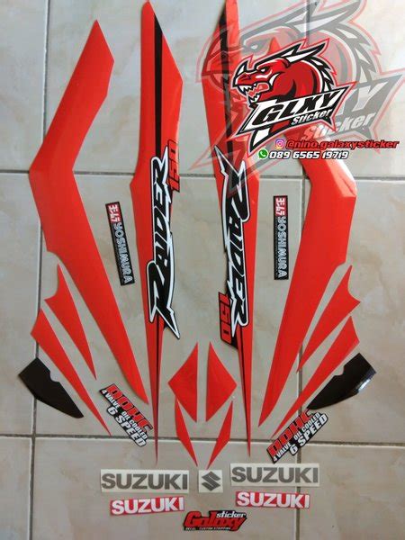 Jual Striping Satria Fu Yoshimura Di Lapak Galaxy Sticker Bukalapak